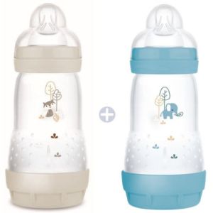Mam Biberon Easy Start Lot 2x260Ml Ocean et Sable - Pharmacie Agnès Praden à Alès