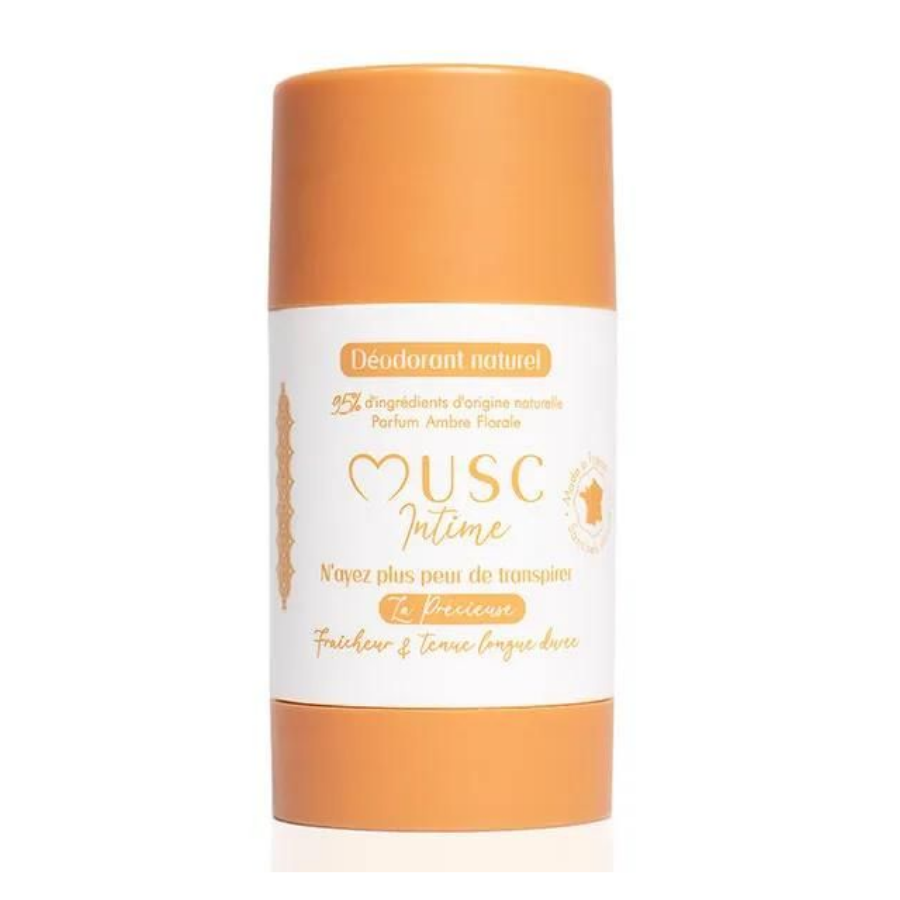 Musc Intime Déodorant naturel Ambre Flower - La Pulpeuse - Pharmacie Agnès Praden à Alès