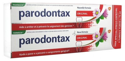 Parodontax Dentifrice Pâte Gingivale Lot de 2 x 75ml - Pharmacie Agnès Praden à Alès
