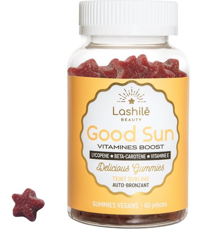 Lashile beauty Good Sun 60 Gummies - Pharmacie Agnès Praden à Alès