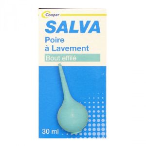 Cooper Poire à Lavement Bout Effilé Salva 30ml - Pharmacie Agnès Praden à Alès