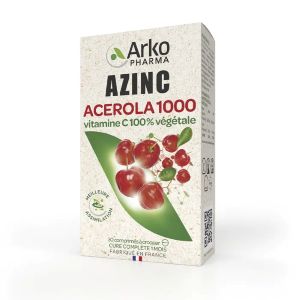 Arkopharma Azinc Acérola 1000 mg Végétale 30 Comprimés - Pharmacie Agnès Praden à Alès
