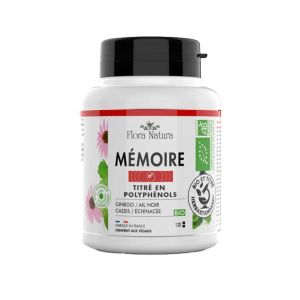 Flora Natura Complexe 4+ Mémoire 120 Gélules - Pharmacie Agnès Praden à Alès