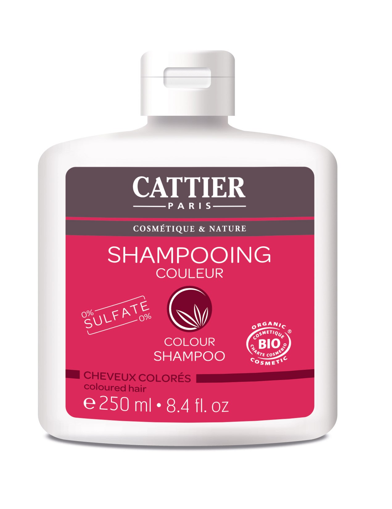 Cattier Shampooing Cheveux Colorés Couleur 250 ml - Pharmacie Agnès Praden à Alès