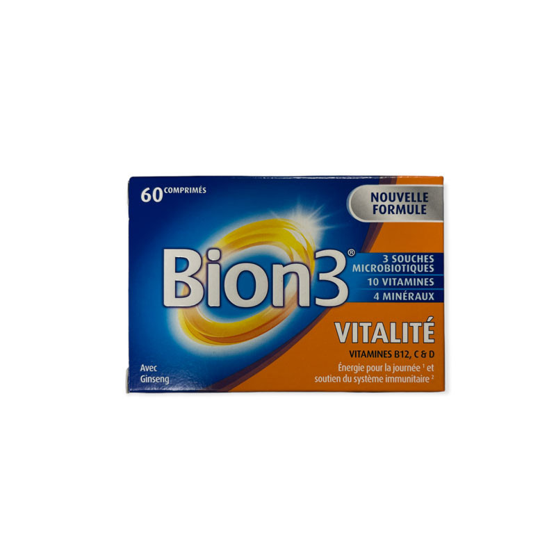Bion3 Vitalié 60 Comprimés - Pharmacie Agnès Praden à Alès