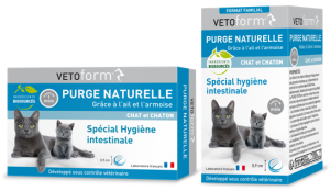 Vetoform purge naturelle chaton et chat 50cp - Pharmacie Agnès Praden à Alès