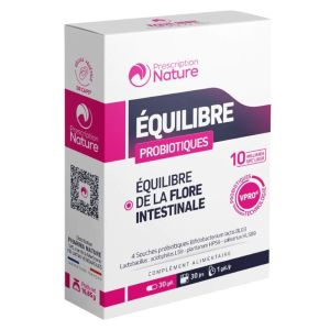 Prescription Nature Equilibre 10MD 30 Gélules - Pharmacie Agnès Praden à Alès