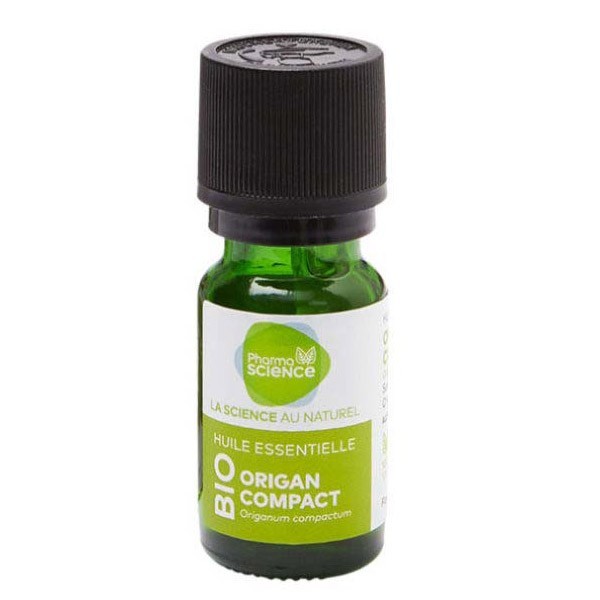 Pharmascience origan compact bio huile essentielle 10ml - Pharmacie Agnès Praden à Alès