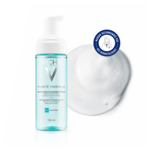 Vichy Pureté Thermale Eau Moussante Nettoyante 150ml - Pharmacie Agnès Praden à Alès