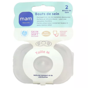 Mam Bout de Sein Silicone taille M x2 - Pharmacie Agnès Praden à Alès