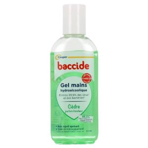 Cooper Baccide Gel Hydroalcoolique Mains Fraicheur Cèdre 100ml - Pharmacie Agnès Praden à Alès