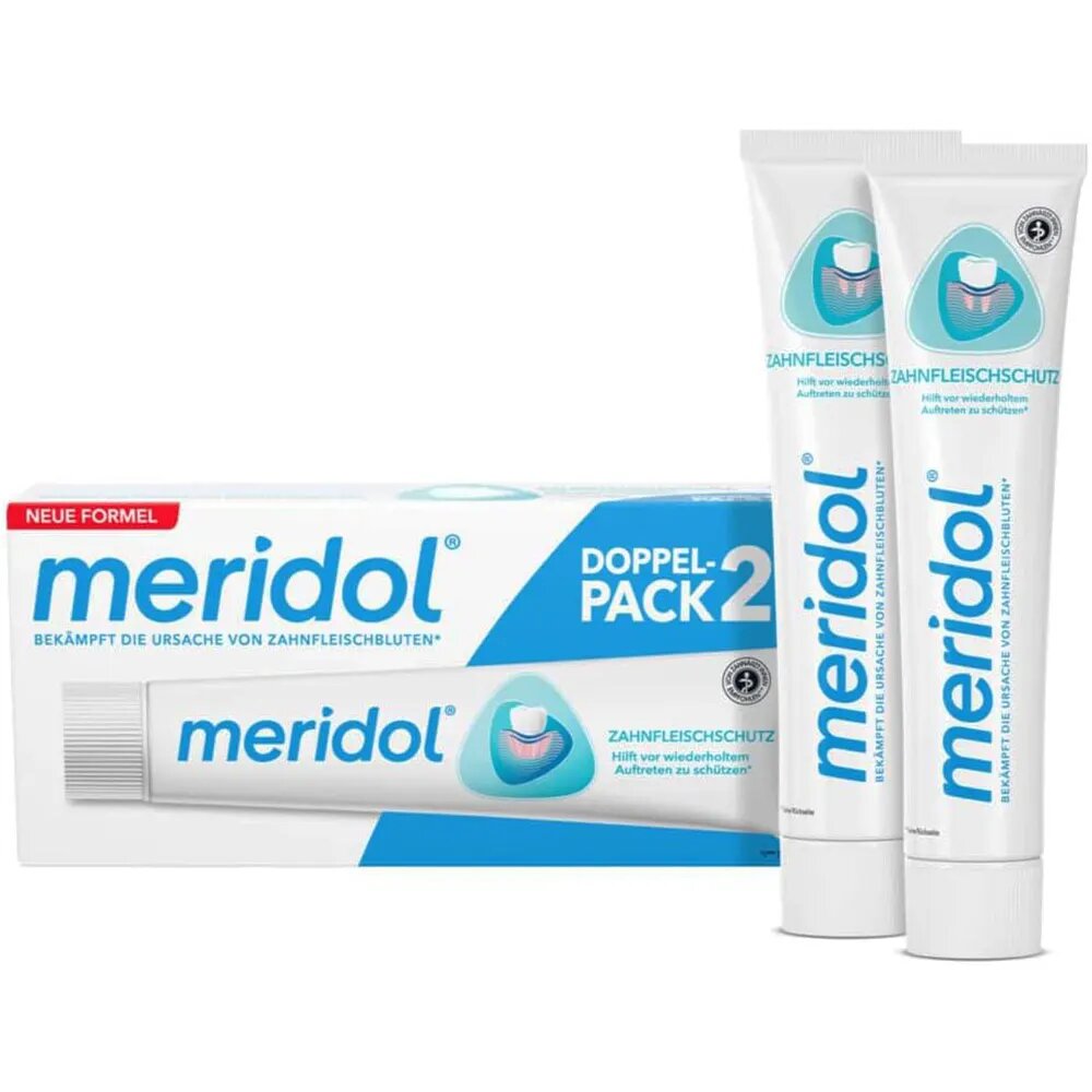 Meridol Dentifrice Protection Gencives 2x75ml - Pharmacie Agnès Praden à Alès