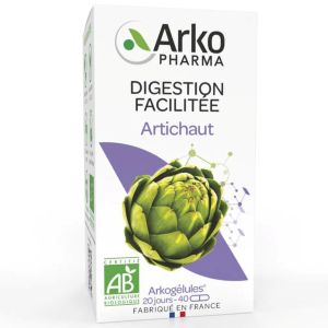Arkopharma Arkogélules Artichaut Bio 40 Gélules - Pharmacie Agnès Praden à Alès