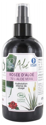 Pur Aloé Rosée 76% d'Aloe Vera Bio 250 ml - Pharmacie Agnès Praden à Alès