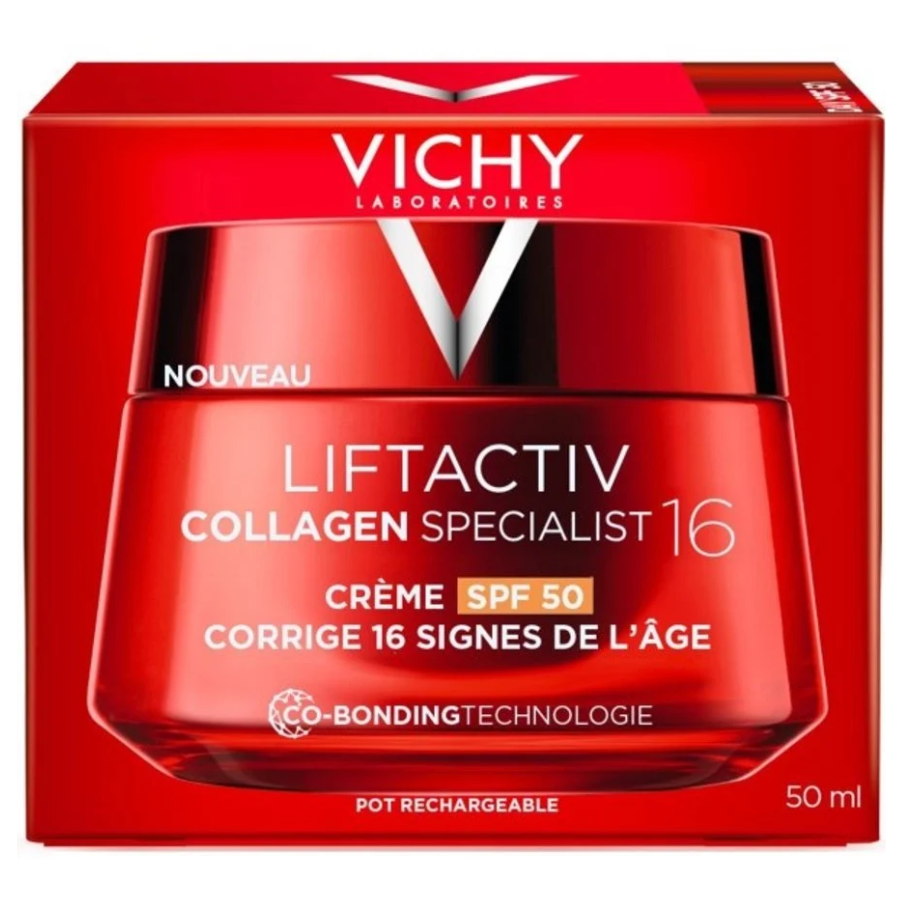 Vichy Liftactiv Collagen Specialist 16 Crème de Jour Spf 50 50ml - Pharmacie Agnès Praden à Alès