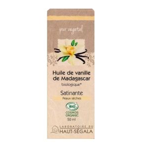 Haut Ségala - Huile Vanille Madagascar - 50 ml - Pharmacie Agnès Praden à Alès
