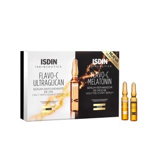 Isdin Flavo-C Routine Antioxydante 20 Ampoules x 2ml - Pharmacie Agnès Praden à Alès