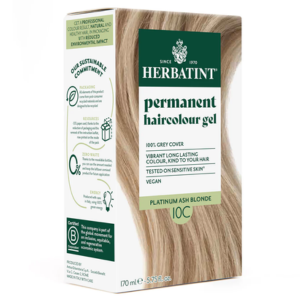 Herbatint Soin Colorant Permanent 10C Blond Platine Cendré 170 ml - Pharmacie Agnès Praden à Alès