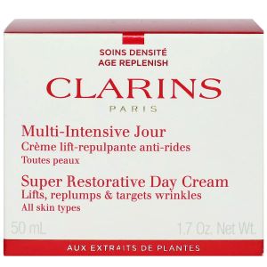 Clarins Multi-Intensive Jour Crème Lift Repulpante Anti-rides Toutes Peaux 50ml - Pharmacie Agnès Praden à Alès