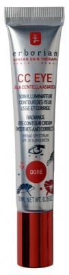 Erborian CC Eye Soin Illuminateur Contour des Yeux 10 ml -  Doré - Pharmacie Agnès Praden à Alès