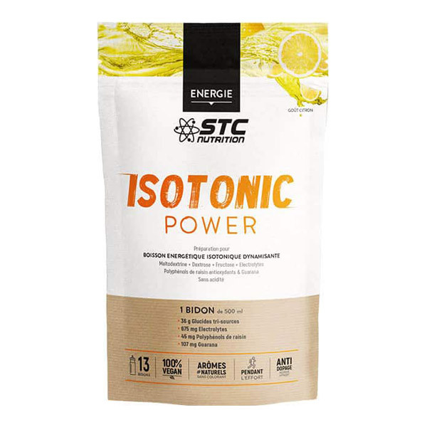 STC Nutrition Isotonic Power boisson énergétique citron 525gr - Pharmacie Agnès Praden à Alès
