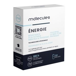 Prescription Nature Molécules Energie 30 Gélules - Pharmacie Agnès Praden à Alès