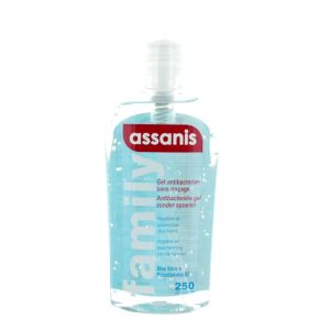 Assanis Solution Antibactérienne 250 ml - Pharmacie Agnès Praden à Alès