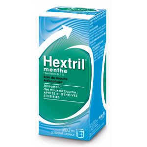 Johnson & Johnson Hextril menthe 0.1% 400 ml - Pharmacie Agnès Praden à Alès