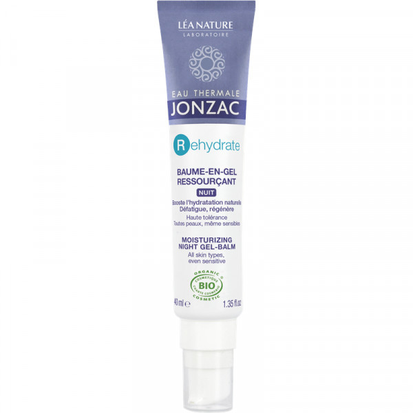 Eau thermale jonzac baume en gel ressourçant nuit 40ml - Pharmacie Agnès Praden à Alès