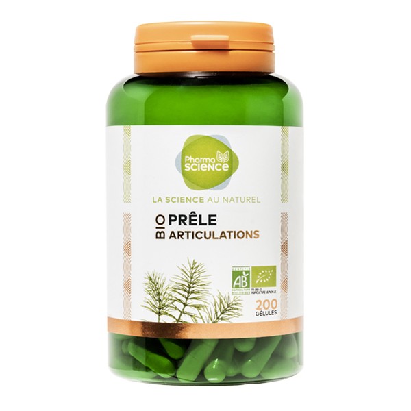 Pharmascience prêle bio articulations 200 gélules - Pharmacie Agnès Praden à Alès