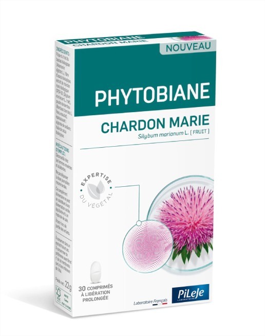 Pileje Phytobiane Chardon Marie 30 Comprimés - Pharmacie Agnès Praden à Alès
