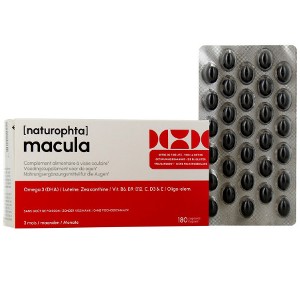 NaturOphta Macula Boîte de 180 Capsules - Pharmacie Agnès Praden à Alès