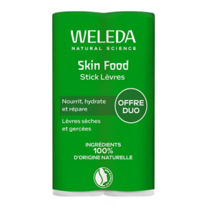 Welda Skin Food Stick Lèvres Réparateur 2x4.8g - Pharmacie Agnès Praden à Alès