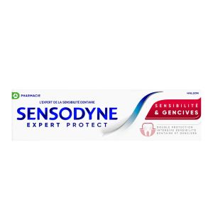 Sensodyne Expert Protect Dentifrice Sensibilité & Gencives Menthe Fraîche 75ml - Pharmacie Agnès Praden à Alès