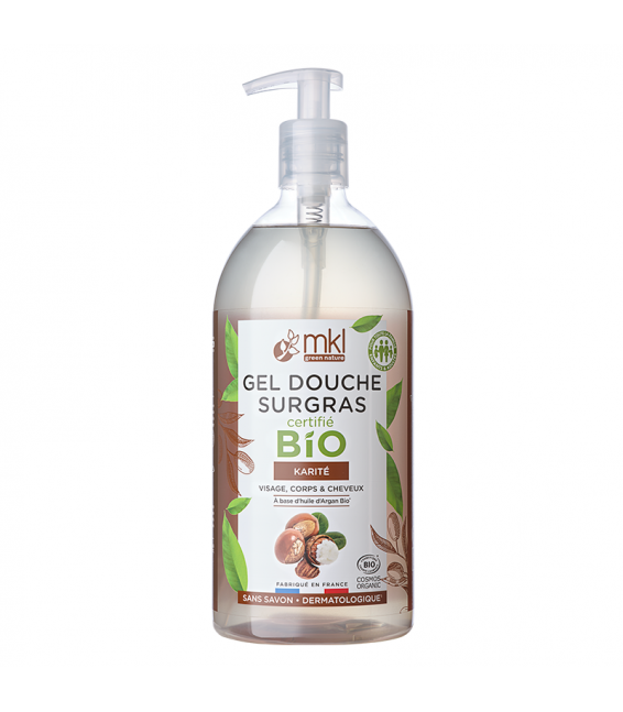 MKL Gel douche Bio Karité 1L - Pharmacie Agnès Praden à Alès