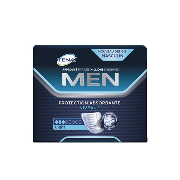 Tena men protection absorbante niveau 1 24 pièces - Pharmacie Agnès Praden à Alès