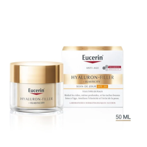 Eucerin Hyaluron-Filler + Elasticity Soin de Jour SPF30 - 50ml - Pharmacie Agnès Praden à Alès