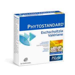 Pileje Phytostandard Eschscholtzia / Valériane 30 comprimés - Pharmacie Agnès Praden à Alès