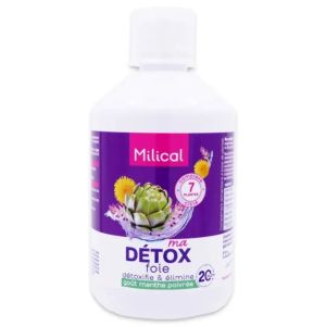Milical Detox Foie 500ml - Pharmacie Agnès Praden à Alès