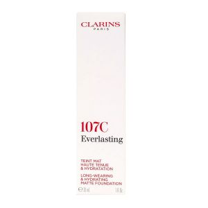 Clarins Fond de Teint Teint Haute Tenue 107C Beige 30ml - Pharmacie Agnès Praden à Alès