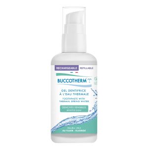 Buccotherm Gel Dentifrice à l'Eau Thermale Gencives Sensibles Bio Rechargeable 100 ml - Pharmacie Agnès Praden à Alès
