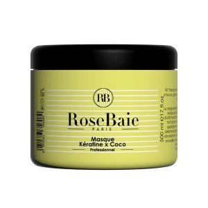 RoseBaie Kératine Coco Masque 500ml - Pharmacie Agnès Praden à Alès
