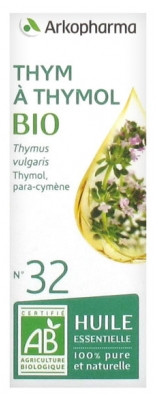 Arkopharma Huile Essentielle Thym à Thymol Bio 5 ml - Pharmacie Agnès Praden à Alès
