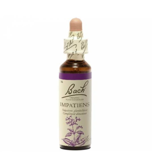 Fleur de Bach Original Impatiens 20ml - Pharmacie Agnès Praden à Alès