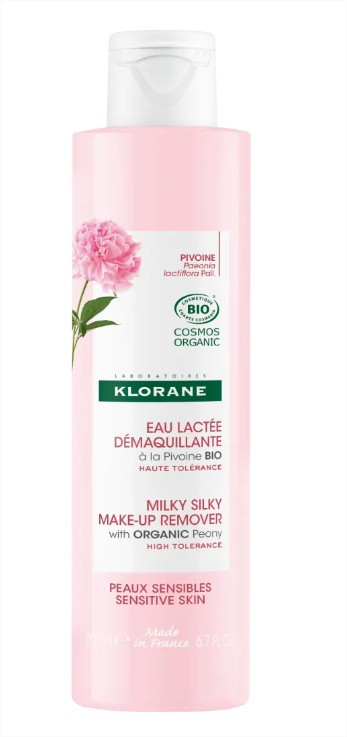 Klorane Pivoine Eau Lactée Démaquillante Bio 200ml - Pharmacie Agnès Praden à Alès