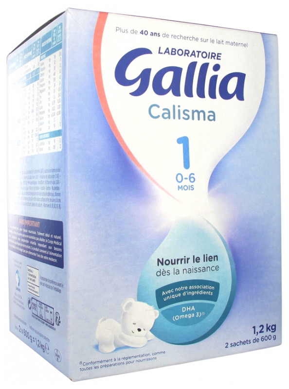 Gallia Calisma 1 Lait 0-6 mois 1,2 kg - Pharmacie Agnès Praden à Alès