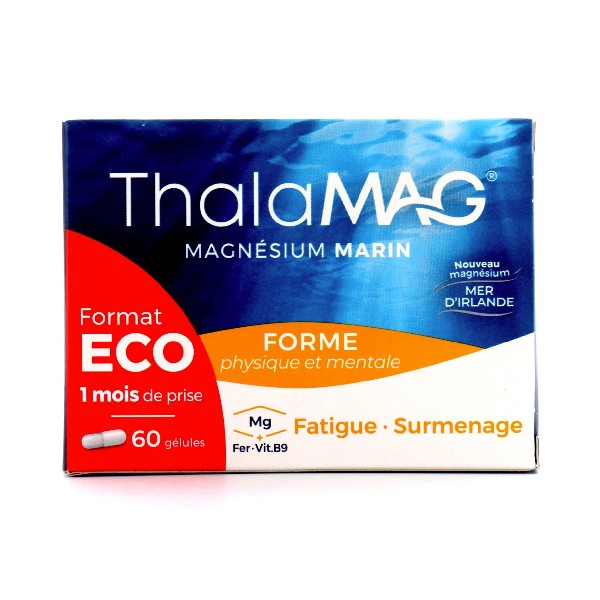 Thalamag forme physique et mentale 60 comprimés - Pharmacie Agnès Praden à Alès