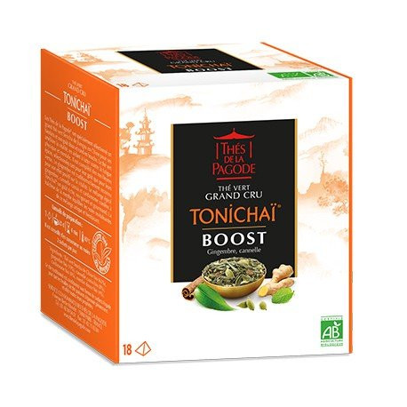 Thés de la Pagode Tonchaï Boost 18 sachets - Pharmacie Agnès Praden à Alès