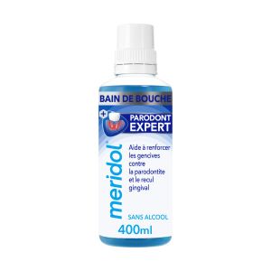 Colgate Meridol Bain De Bouche Parodont Expert 400 ml - Pharmacie Agnès Praden à Alès