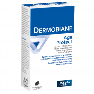 Pileje Dermobiane Age Protect 60 capsules - Pharmacie Agnès Praden à Alès